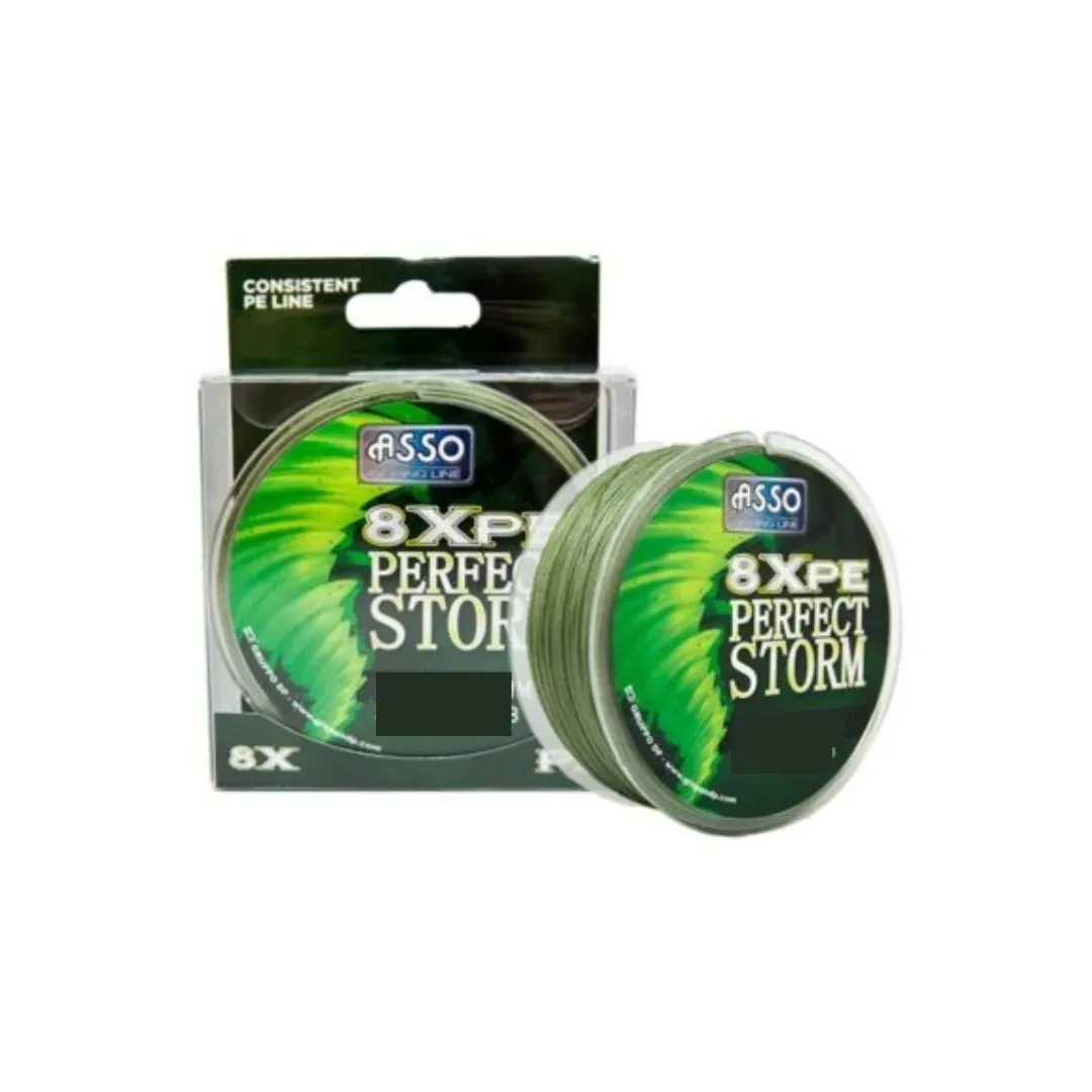 Asso PE Perfect Storm 8X Dark Green — Alshahama Marine