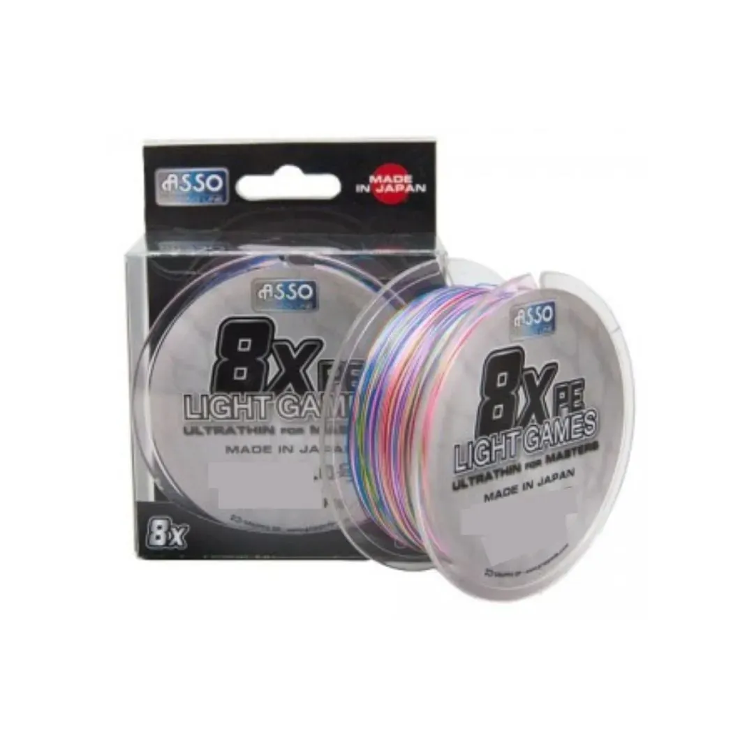 Asso PE 8X Light Games Multicolor — Alshahama Marine