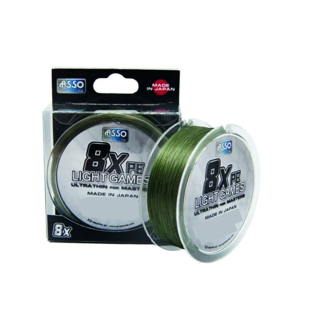 Asso PE 8X Light Games Dark Green — Alshahama Marine