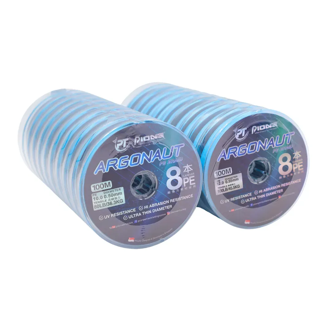 Pioneer Argonaut XG 8X — Pioneer Argonaut XG 8x Braid Fishing Line | ASMEFA — view 1 of 2 — Alshahama Marine